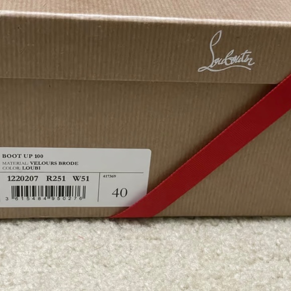 CHRISTIAN LOUBOUTIN DR BORED BOOT UP BNIB EU 40 US 10 Limited Edition - Picture 11 of 11